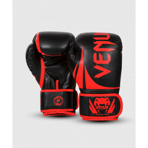 фото Боксерские перчатки venum challenger 2.0 exclusive 10oz черный, красный