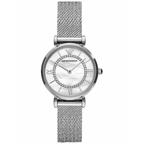 фото Наручные часы emporio armani gianni t-bar, серебряный
