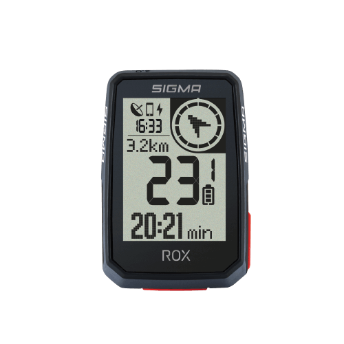 фото Велокомпьютер sigma rox 2.0 (black) 14 функций, gps, bluetooth (android, ios) черный, 4-001050