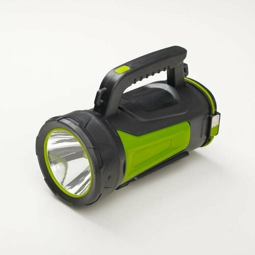 фото Фонарь ручной аккумуляторный, 15 вт, 1200 мач, usb, индикатор заряда, 3 режима нет бренда