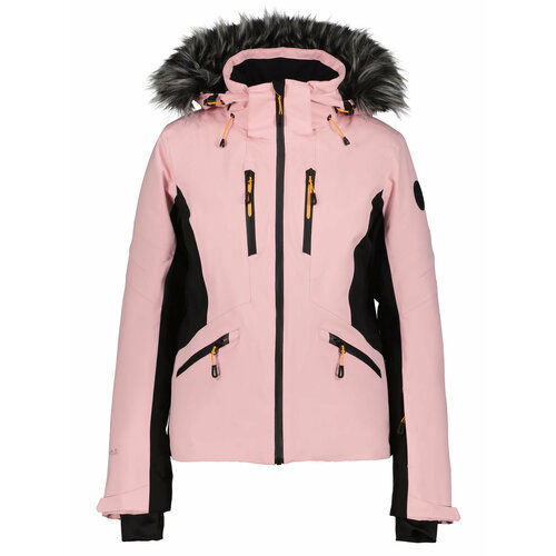 фото Куртка icepeak fayette, размер 38, розовый, черный
