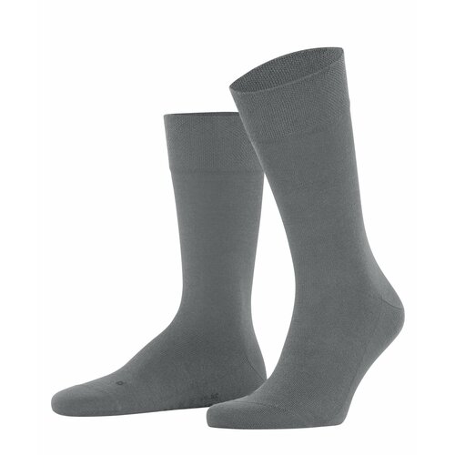 фото Мужские носки falke, 1 пара, классические, размер 39-42, серый