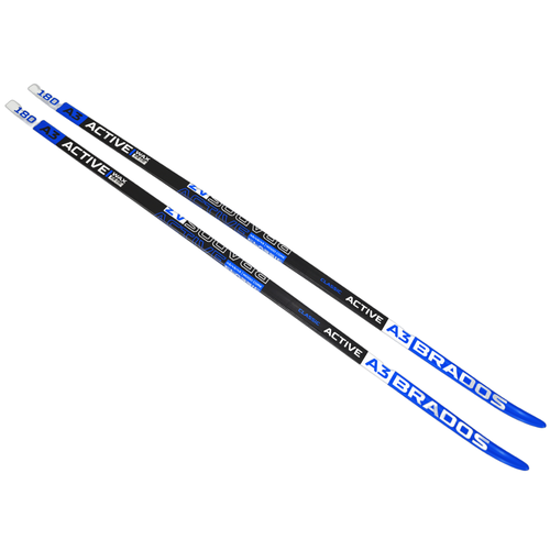 фото Лыжи беговые stc brados acтive a 3 blue 180 см для взрослых и подростков