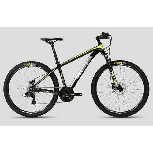 фото Велосипед twitter tw 3900 pro ty-300-24s 27.5 (2022) 15.5" чёрно-зелёный