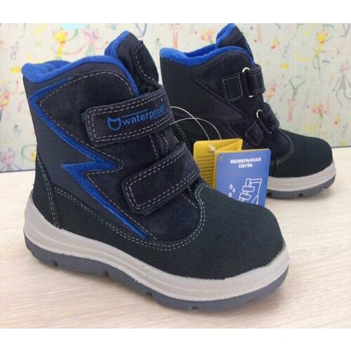 фото Ботинки котофей, размер 30, синий