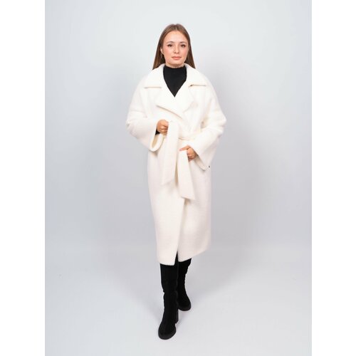 фото Пальто , размер 44, белый 365 clothes
