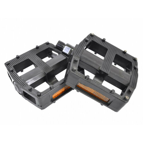 фото Vinca sport педали велосипеда vp 855 ось 9/16", пластик, черные