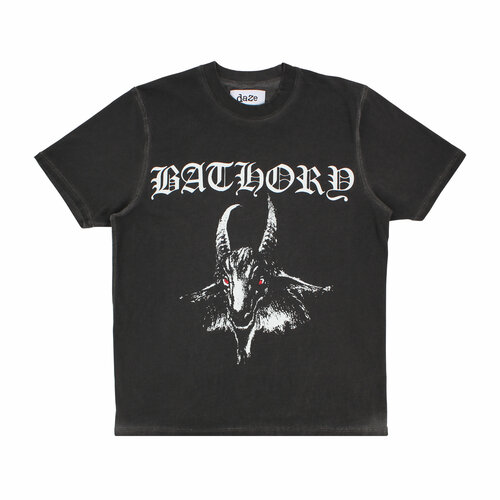 фото Футболка daze daze x bathory - 1984 t-shirt, black, размер l, черный