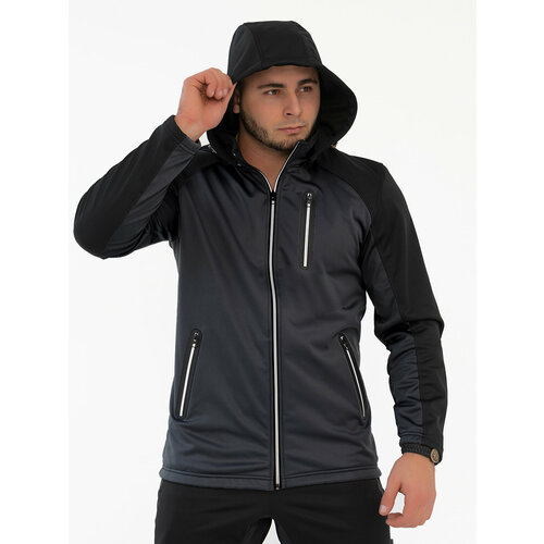 фото Куртка crosssport, размер 46, серый
