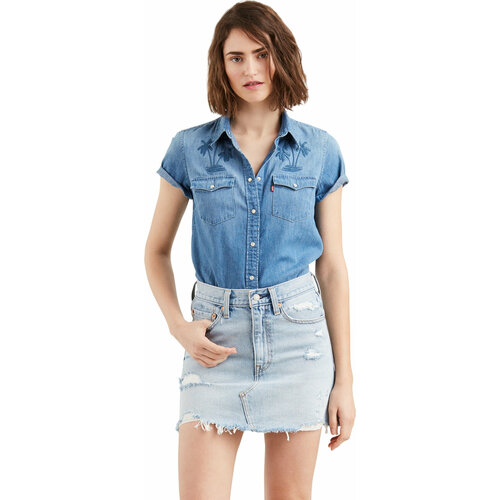 фото Рубашка levi's, размер s, синий