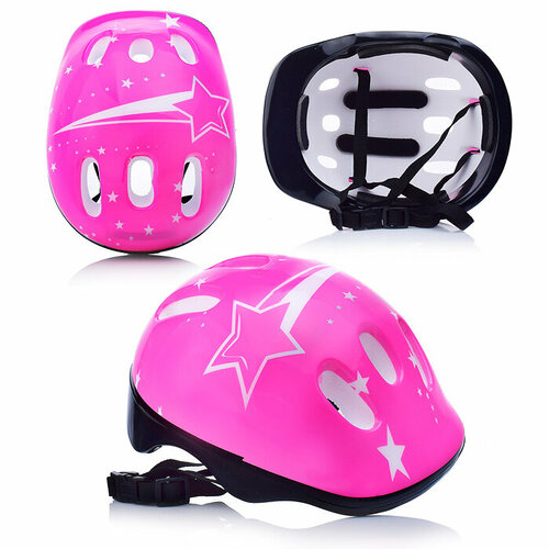 фото Защитный шлем розовый oubaoloon