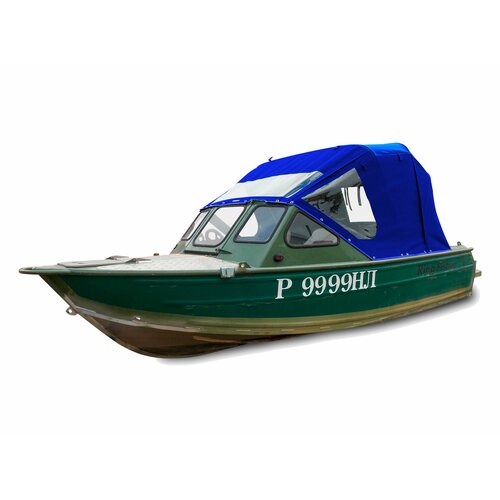 фото Кинг фишер 470. king fisher 470. тент ходовой с дугами с креплениями all4boat