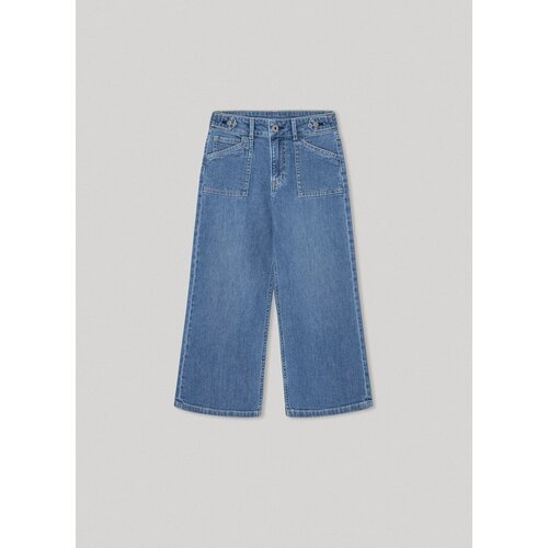 фото Капри pepe jeans, размер 12, голубой