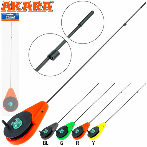фото Удочка зимняя akara sfera gl red