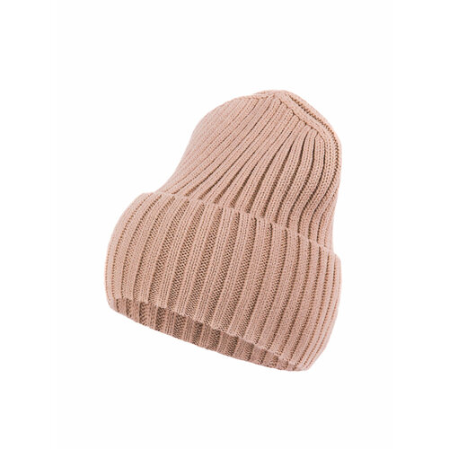 фото Шапка бини ferz, размер 56-58, розовый