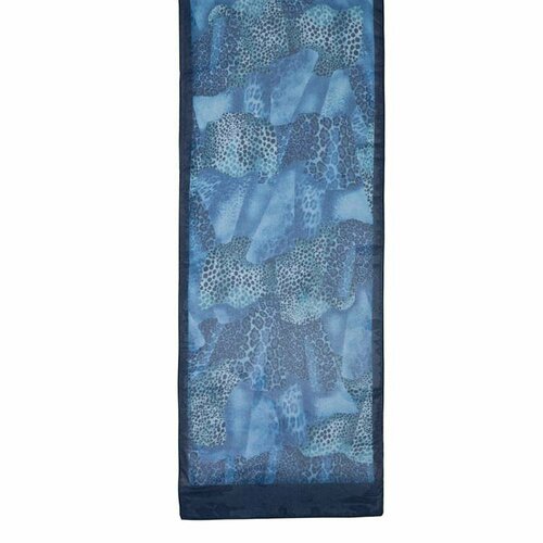 фото Шарф roby foulards,160х40 см, синий