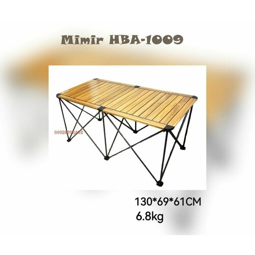 фото Складной стол из алюминиевого сплава mimir hba-1009 goodstorage