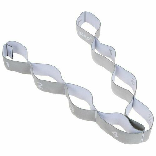 фото Эспандер-лента эластичная с захватами, 90 х 4 см, цвет серый pr-market