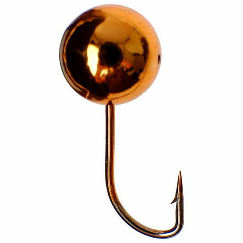 фото Мормышка литая "шар", d=7 мм, вес 1.93 г, крючок crown, 10 шт. marlin's