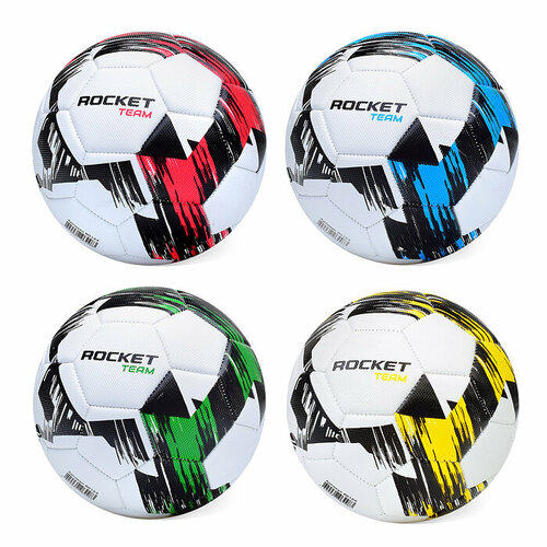 фото Мяч футбольный rocket, pu, размер 5, 400 г