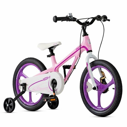 фото Двухколесный велосипед royalbaby chipmunk cm18-5p moon 5 plus magnesium pink royal baby