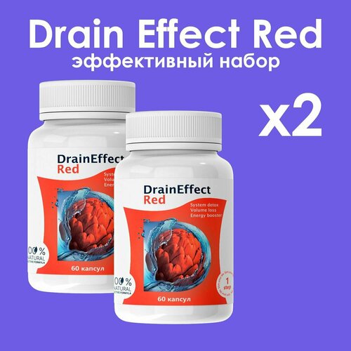 фото Жиросжигатель draineffect red для похудения для женщин/мужчин в капсулах нет бренда