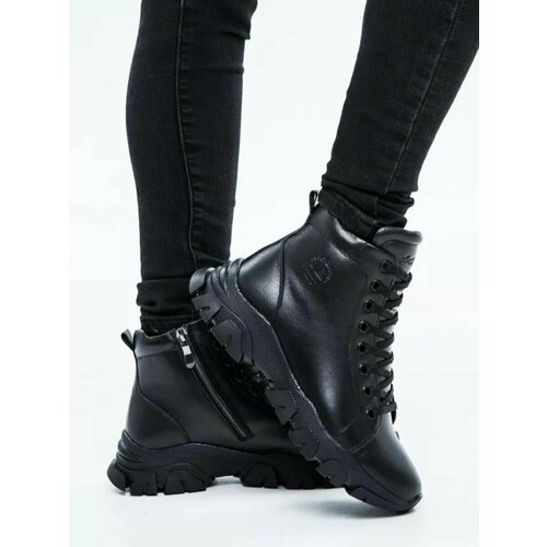 фото Ботинки public mj771черный, размер 40, черный