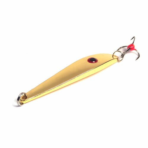 фото Зимняя блесна hitfish winter spoon 7009 52mm 5gr col. 03 (gold)