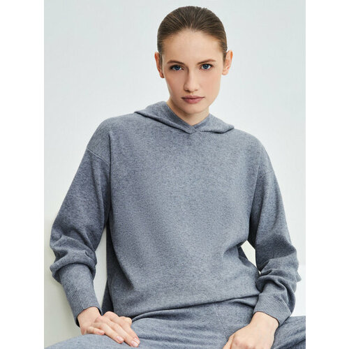 фото Пуловер zarina, размер xl (ru 50)/170, серый
