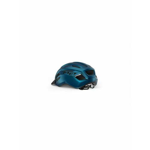 фото Велошлем met allroad metallic blue м met helmets