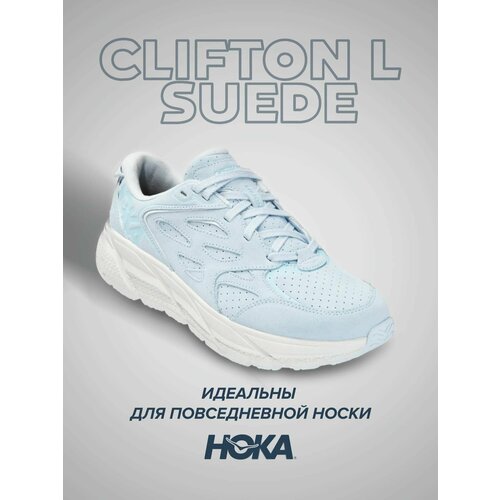 фото Кроссовки hoka, полнота d, размер us8.5d/uk8/eu42/jpn26.5, голубой