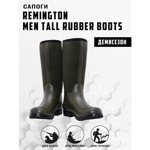фото Сапоги remington men tall rubber boots, 41