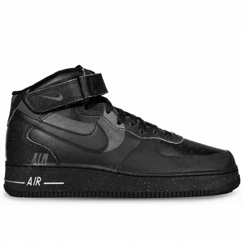 фото Кеды nike air force 1, размер 8,5us/41ru, черный, серебряный