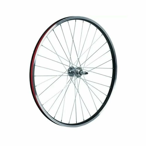 фото Колесо заднее 26" felgebieter, под трещетку 5/6/7 скоростей 130 мм, 32h, ободной v-brake, х98423