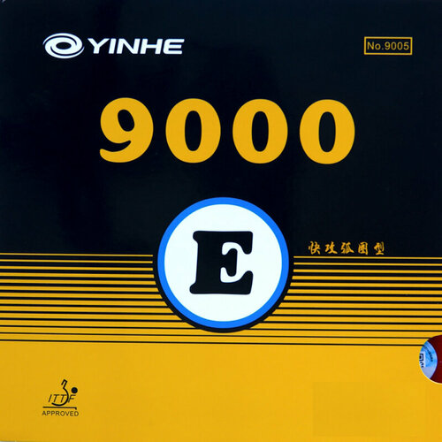 фото Накладка для настольного тенниса yinhe 9000e soft, black, 2.2