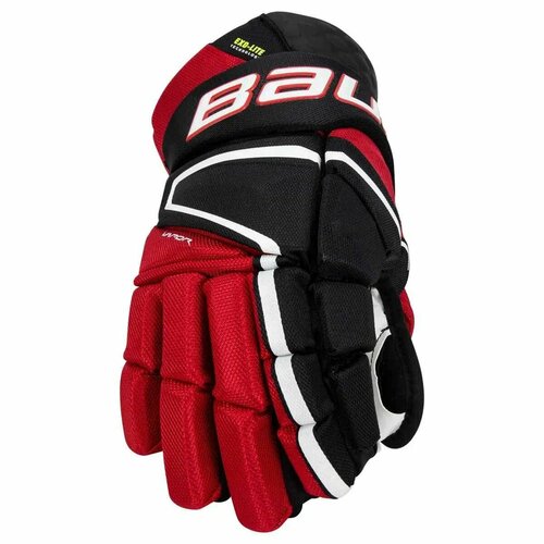 фото Перчатки bauer vapor hyperlite sr черно-красный14"