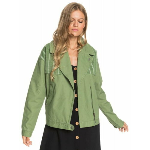 фото Куртка roxy, размер s, зеленый