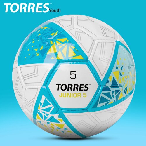 фото Мяч футбольный torres junior-5 f323805, размер 5