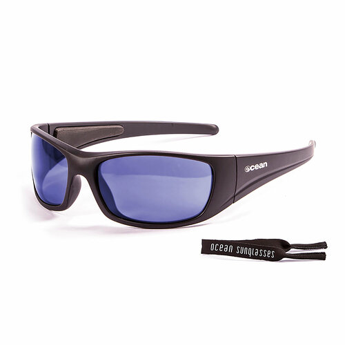 фото Солнцезащитные очки ocean ocean bermuda matt black / revo blue polarized lenses, черный