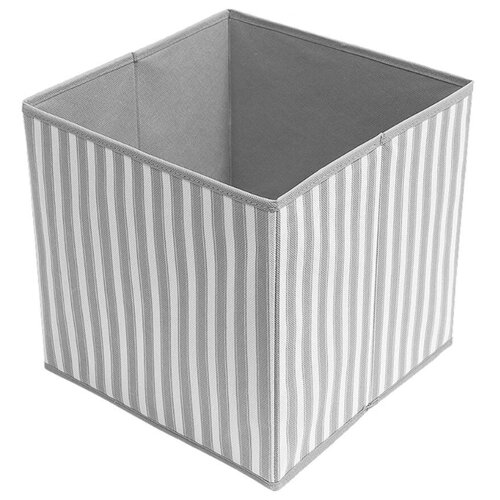 фото Tatkraft коробка для хранения key 28х28х28 cm серый