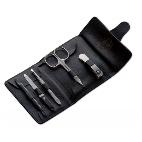 фото Набор boker arbolito manicure set classic bk04bo606, черный, 5 предметов