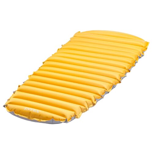 фото Надувной матрас intex cot size camp bed (68708) желтый/серый