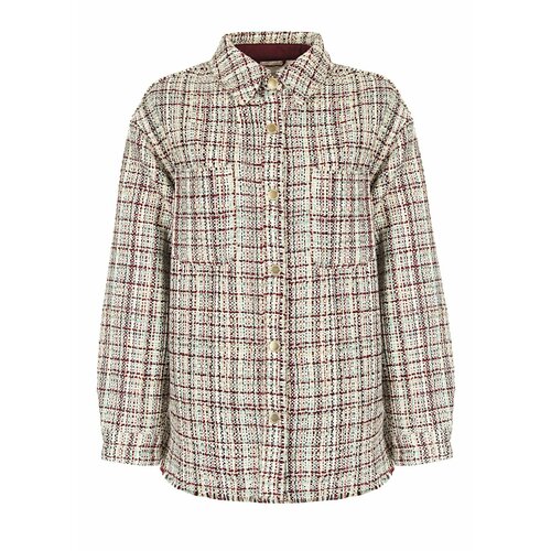 фото Куртка-рубашка scotch & soda, размер m, бежевый