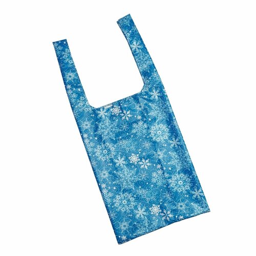 фото Сумка авоська bag shopper сгол, фактура гладкая, голубой