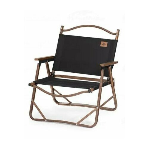 фото Кресло туристическое naturehike mw02, складное, цвет ореховый, чёрный, до 120 кг
