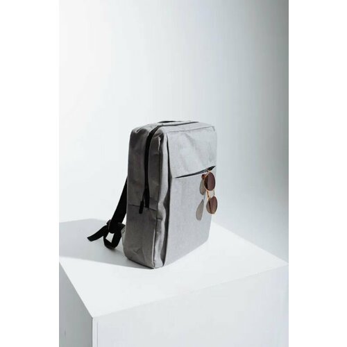фото Рюкзак унисекс городской серый / рюкзак для ноутбука нет бренда