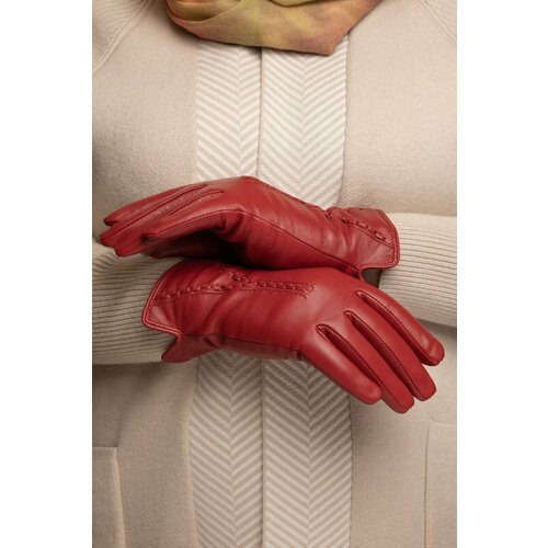 фото Перчатки montego, размер 8, красный