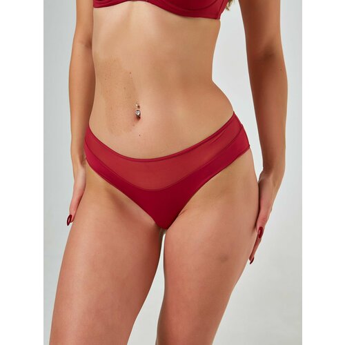 фото Трусы acousma, размер l, бордовый