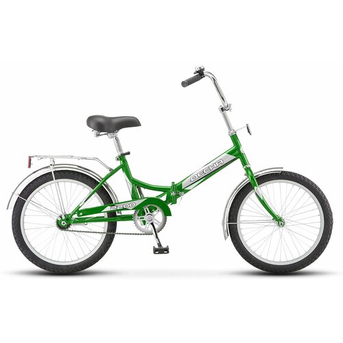 фото Складной велосипед десна 2200 20" z010 (2022) рама 13.5" зелёный stels