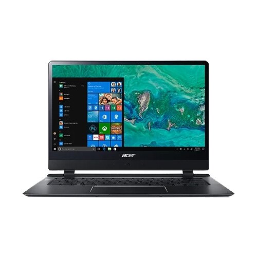 фото Ноутбук Acer SWIFT 7 (SF714-51T-M3AH) (Intel Core i7 7Y75 1300 MHz/14"/1920x1080/8GB/256GB SSD/DVD нет/Intel HD Graphics 615/Wi-Fi/3G/LTE/Windows 10 Pro) NX.GUHER.002, SF714-51T-M3AH черный